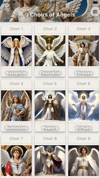 Nine Choirs Of Angels Screenshots