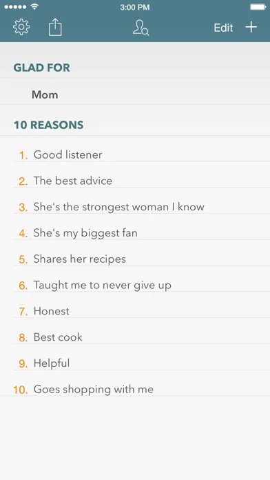 Tangkapan skrin 10 Reasons I Am Glad For Gratitude Journal