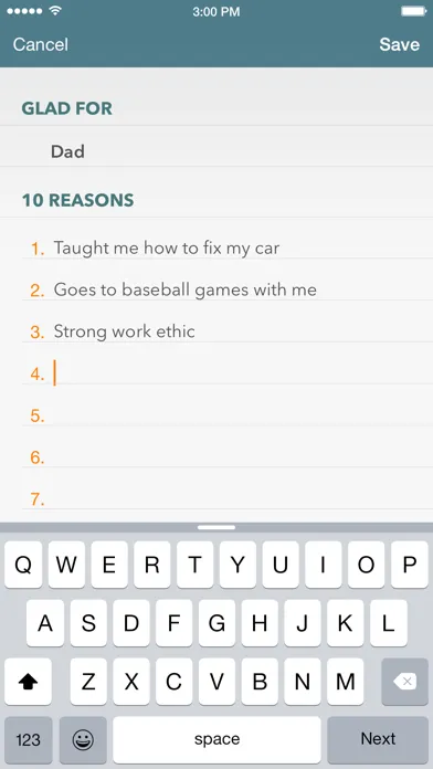 Tangkapan skrin 10 Reasons I Am Glad For Gratitude Journal