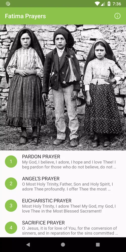 Fatima Prayers应用截图