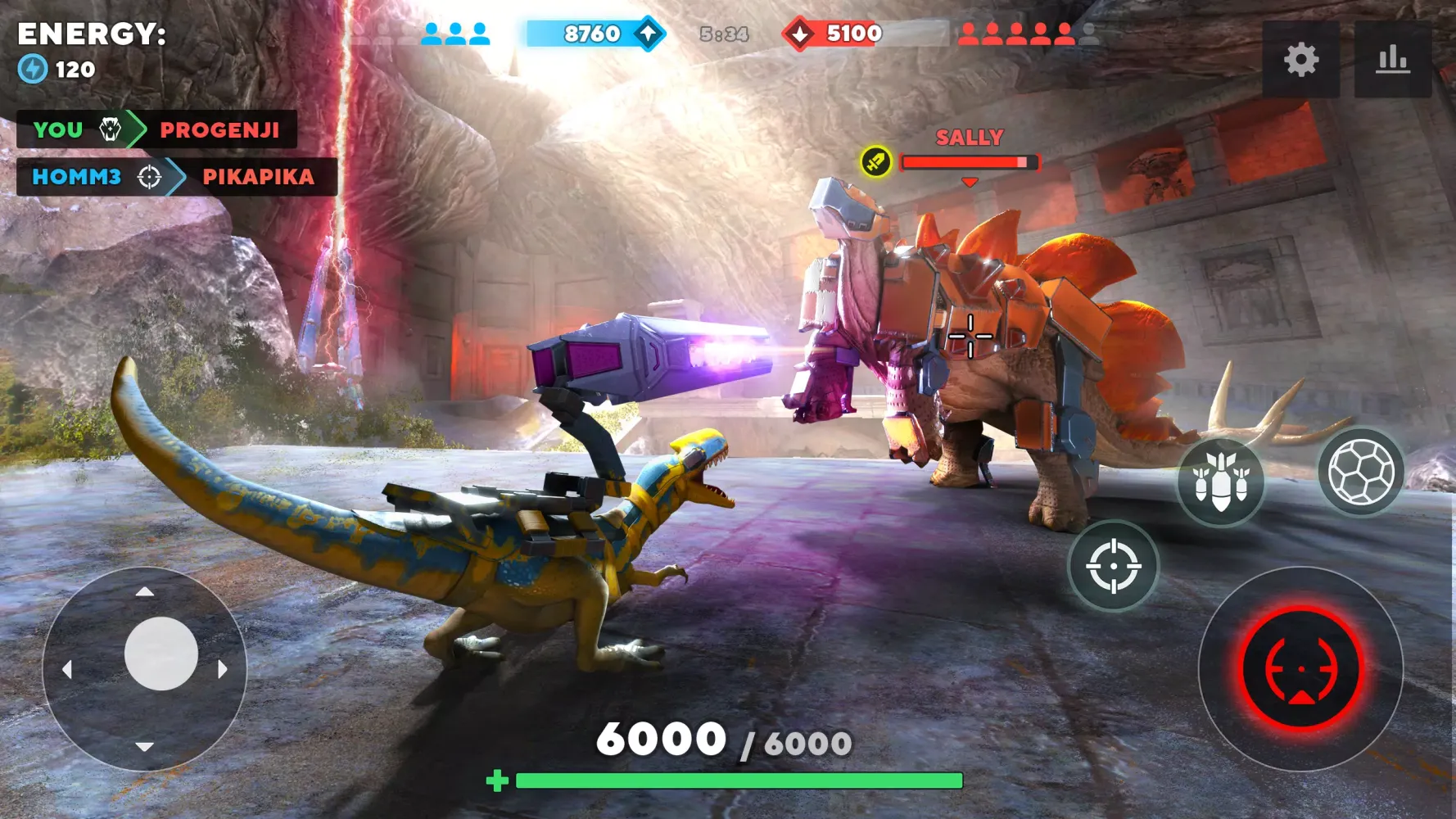 Screenshot di Dino Squad
