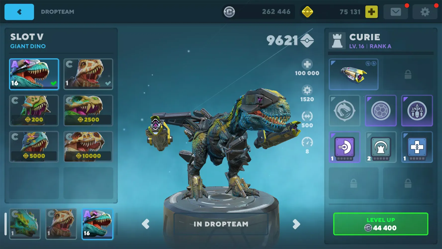 Screenshot di Dino Squad