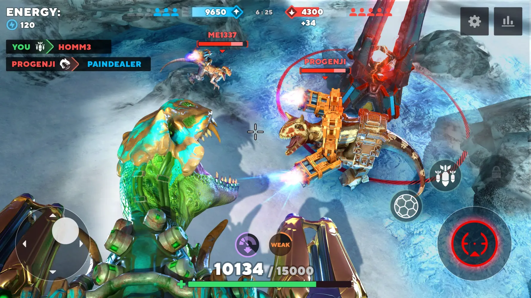 Screenshot di Dino Squad