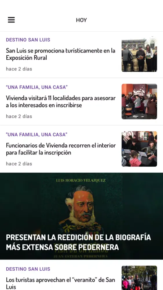 Capturas de pantalla de Agencia de Noticias San Luis