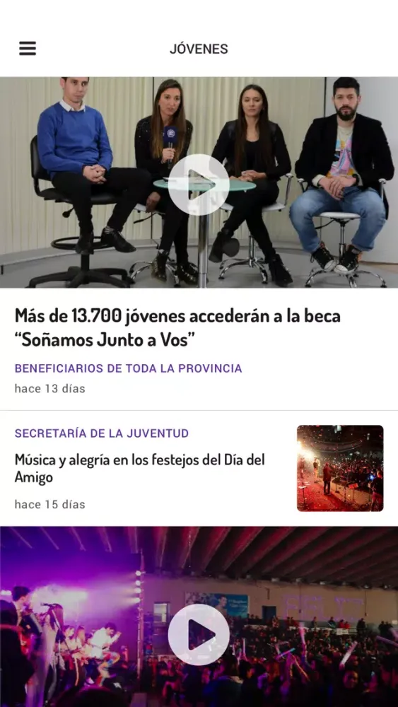 Capturas de pantalla de Agencia de Noticias San Luis