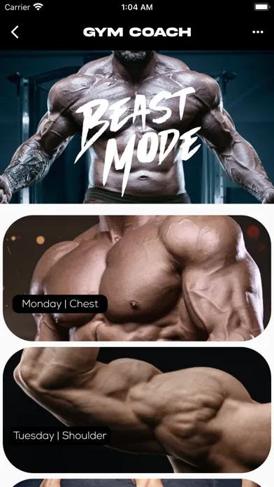Capturas de pantalla de Gym Coach