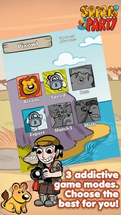 Zrzuty ekranu Safari Party - Match3 Puzzle Game with Multiplayer