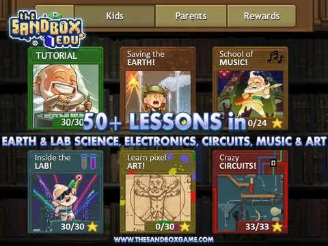 The Sandbox EDU iPad  스크린샷