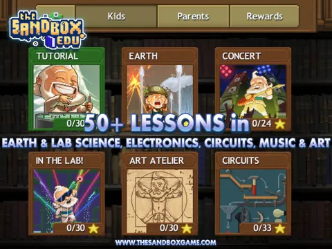 The Sandbox EDU iPad  스크린샷