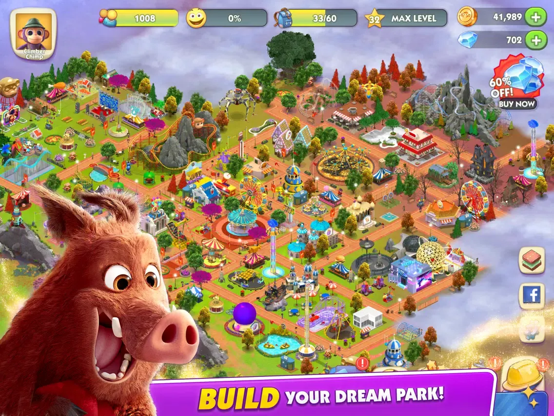 Ảnh chụp màn hình của Wonder Park Magic Rides Game iPad 