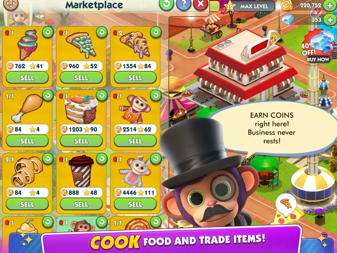 Ảnh chụp màn hình của Wonder Park Magic Rides Game iPad 