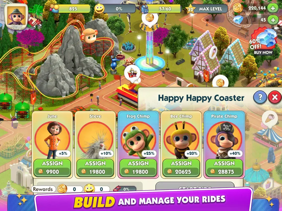 Ảnh chụp màn hình của Wonder Park Magic Rides Game iPad 