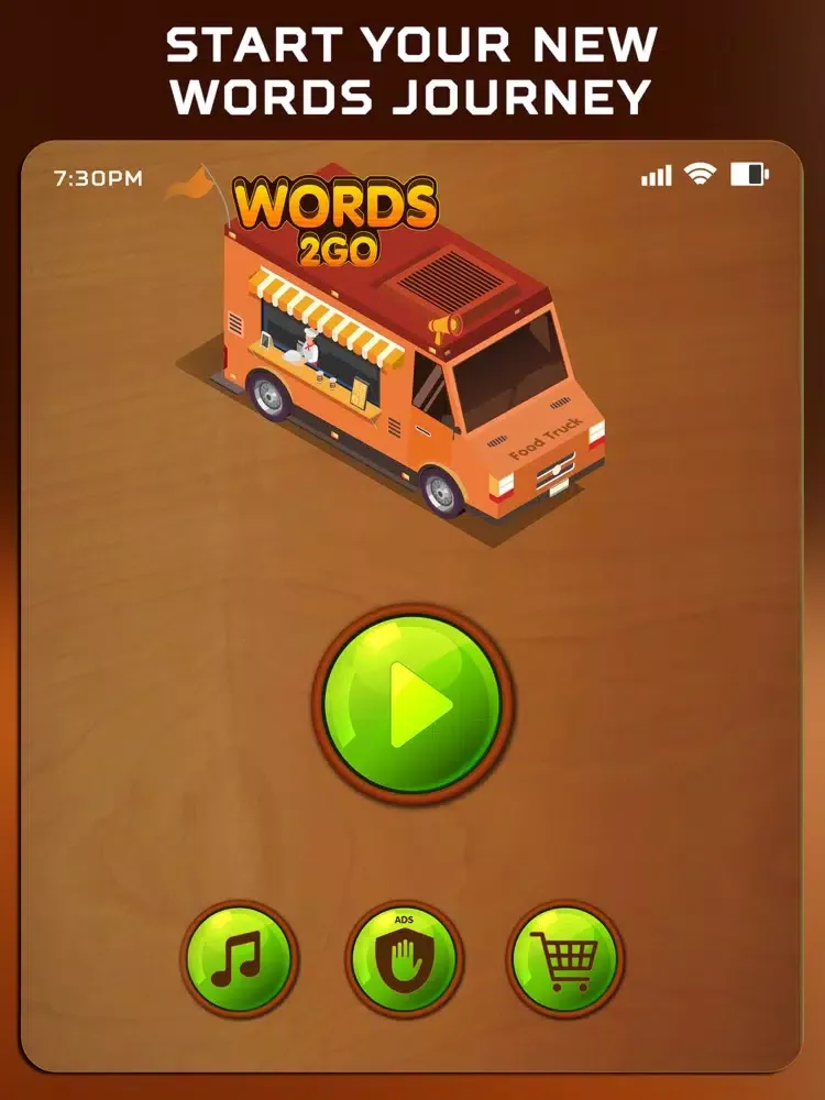 Captures d'écran de Words 2 Go - Puzzle Game iPad 