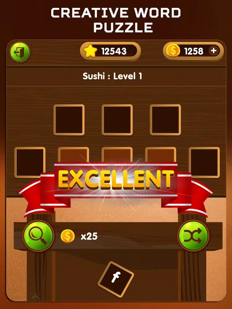 Captures d'écran de Words 2 Go - Puzzle Game iPad 