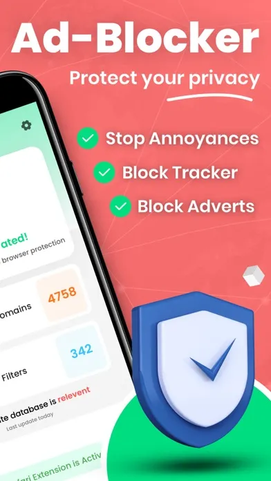 Captures d'écran de Ad Blocker ·
