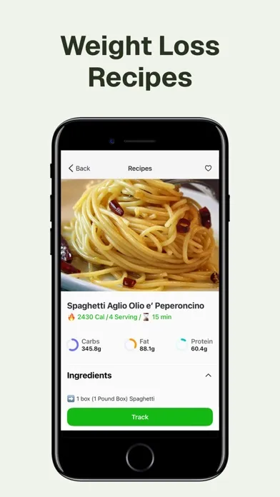 Caloric: Food & Macro Tracker スクリーンショット