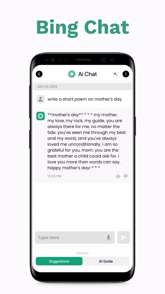 Tangkapan layar Ai Assistance, ChatBot: AiChat