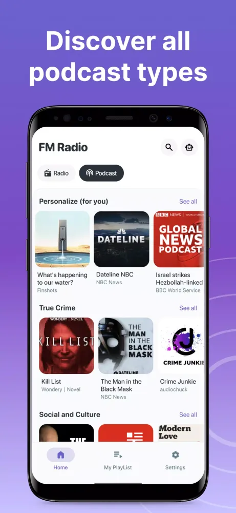 FM Radio : Music And Podcasts Screenshots