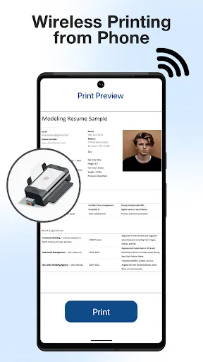 ePrint Smart HPrinter Service スクリーンショット