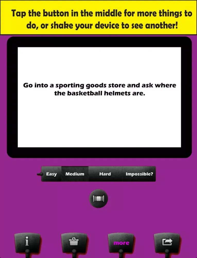 What Should I Do - Broad and Hilarious Activities For the Jaded and Unmotivated iPad  スクリーンショット