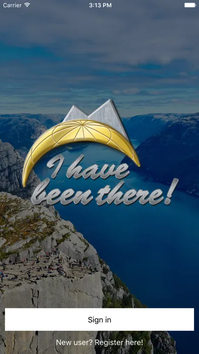 Capturas de tela do I Have Been There