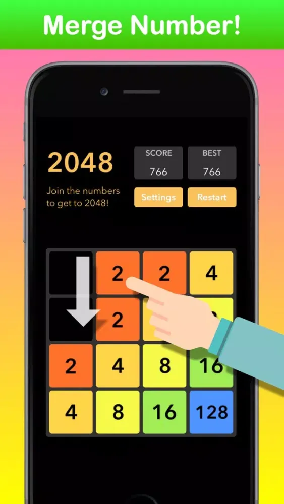 Скриншоты Number Merged! Squares Matching 2048 Puzzle Game