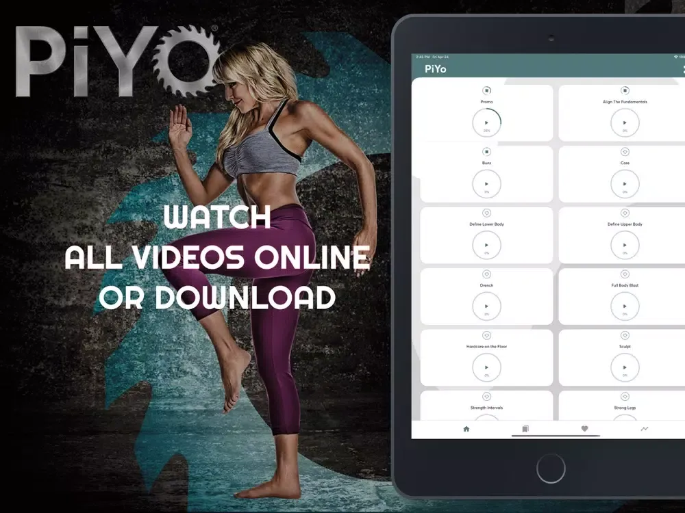 PiYo Define Yourself - C.J. iPad 应用截图