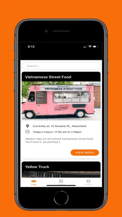 Food Truck Radar سکرین شاٹس