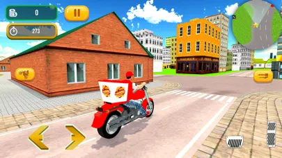 تصاویر Pizza Delivery Boy Bike Game