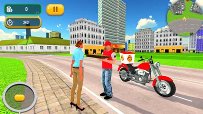 تصاویر Pizza Delivery Boy Bike Game