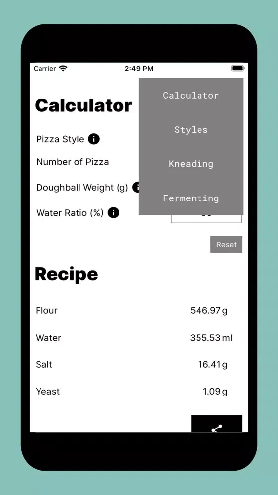 صور The Pizza Dough Calculator