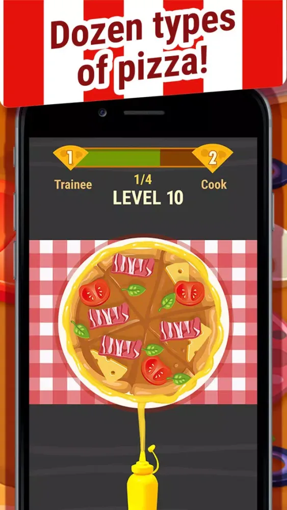 Hot Slice - pizza spin & cook スクリーンショット
