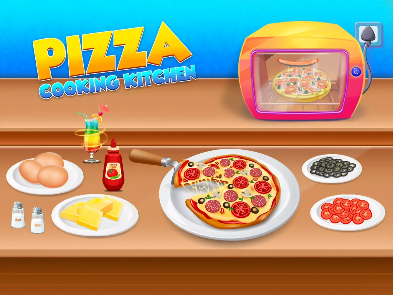 Pizza Maker Food Cooking Games Screenshots