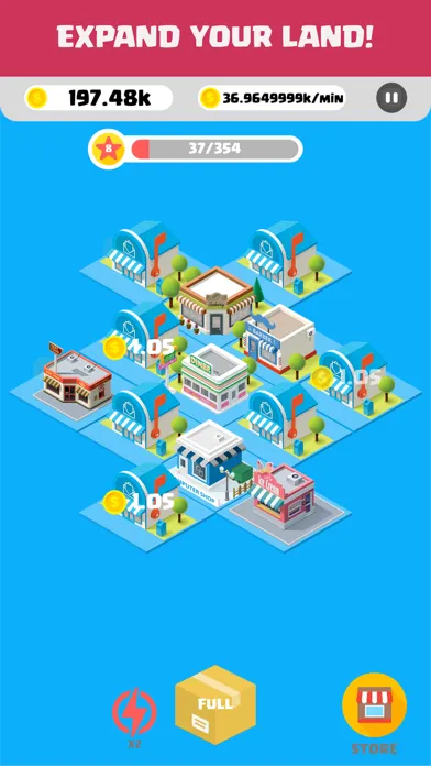Ảnh chụp màn hình của Merge Houses! Make a Town!