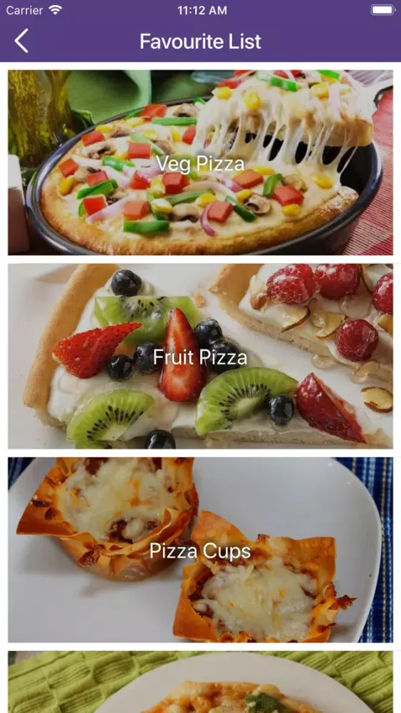 Capturas de tela do Pizza 152