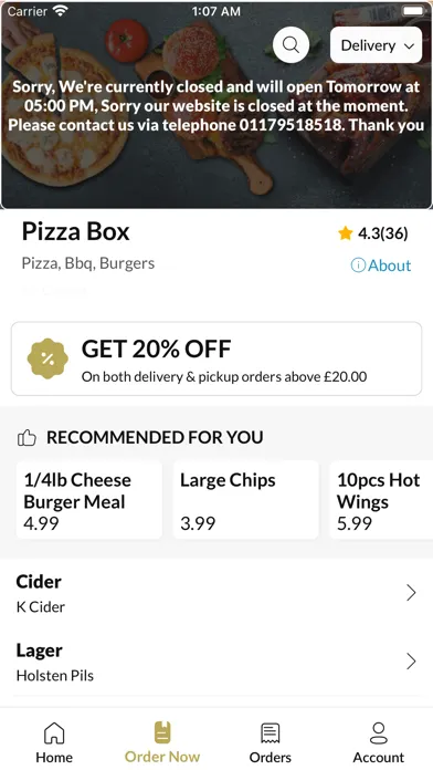 تصاویر Pizza Box Whitehall