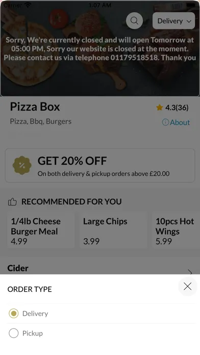 تصاویر Pizza Box Whitehall