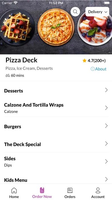 Pizza Deck. 스크린샷