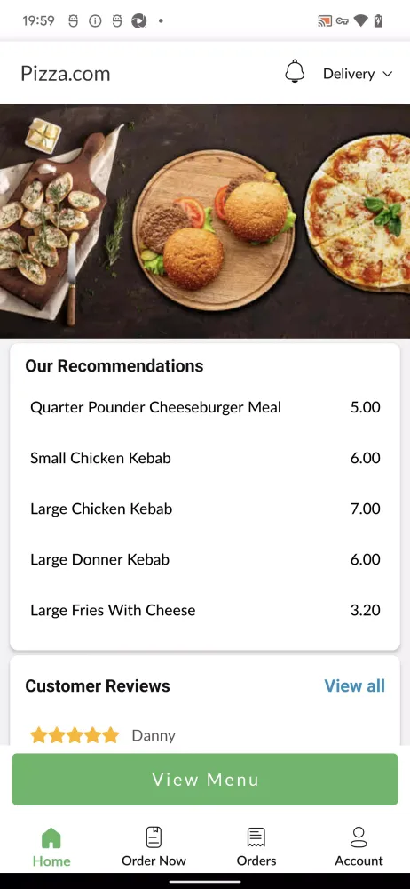 Скриншоты Pizza com