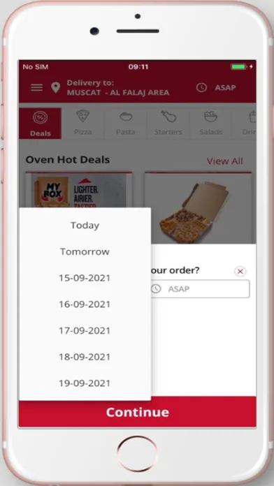 Pizza Hut Oman应用截图
