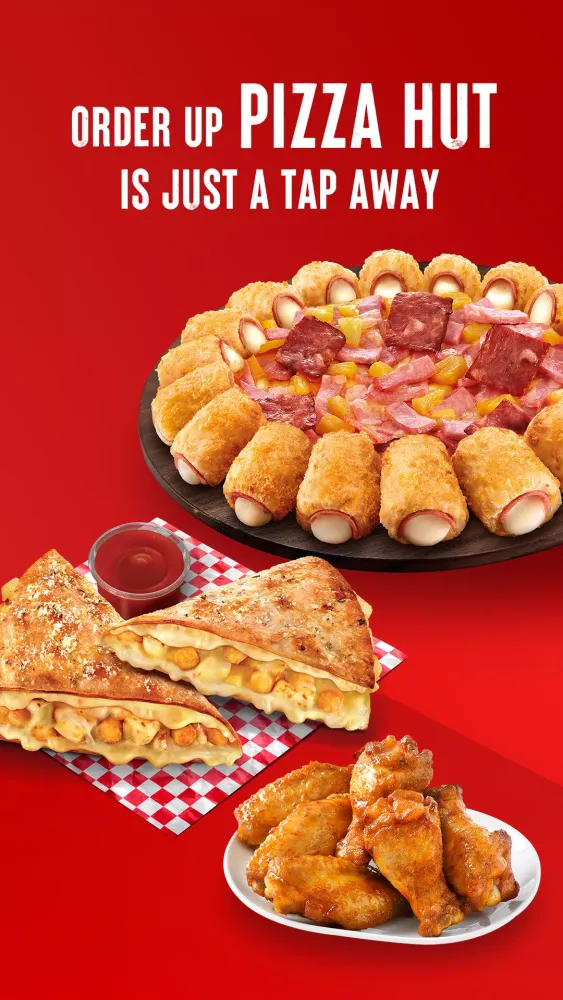 Zrzuty ekranu PizzaHut Thailand