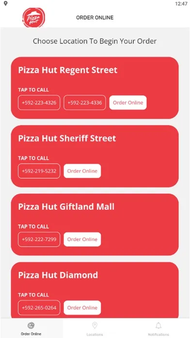 تصاویر Pizza Hut Guyana