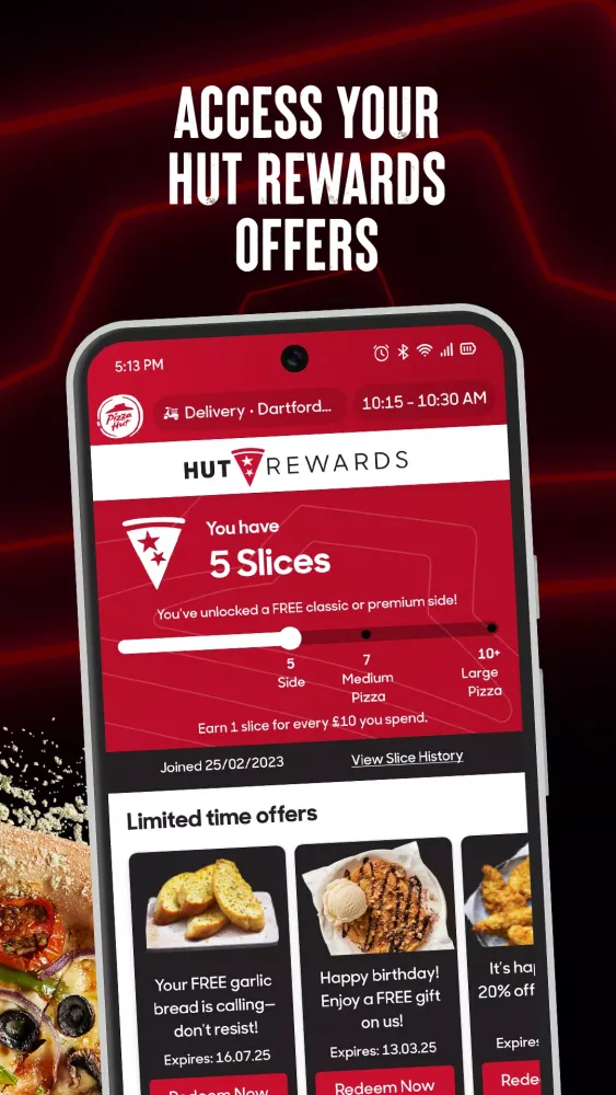 Captures d'écran de Pizza Hut UK Delivery&Takeaway