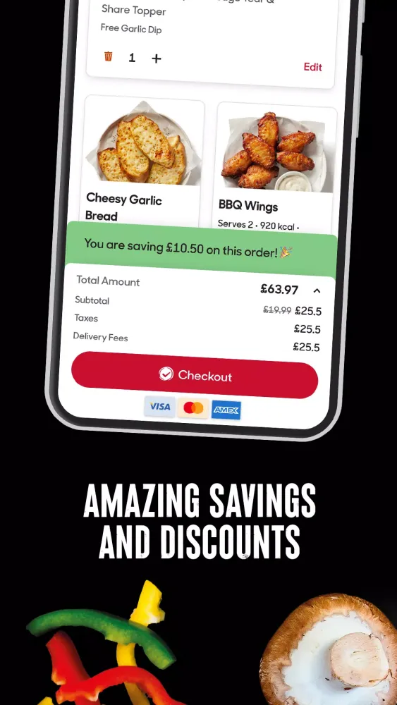 Captures d'écran de Pizza Hut UK Delivery&Takeaway