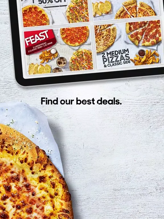 Pizza Hut Delivery & Takeaway iPad  スクリーンショット