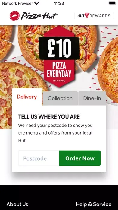 Pizza Hut Delivery & Takeaway スクリーンショット