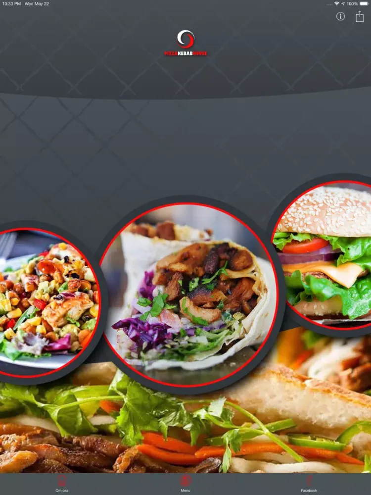 Ảnh chụp màn hình của Pizzakebabhouse iPad 