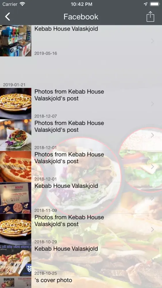 Ảnh chụp màn hình của Pizzakebabhouse