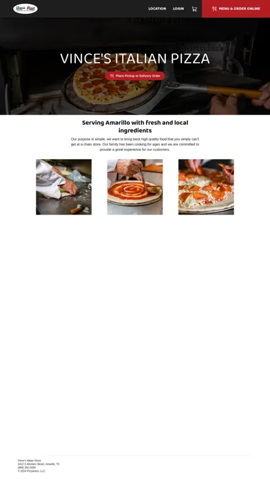 Vince's Italian Pizza应用截图