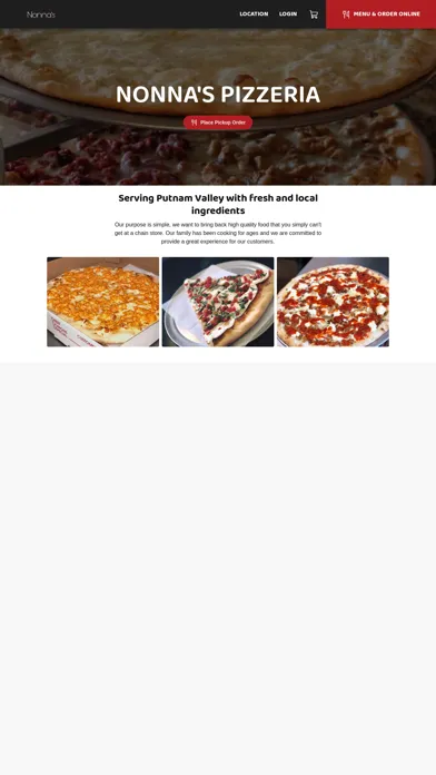 Скриншоты Nonna's Pizzeria